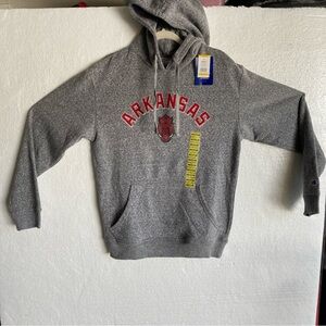 Champion Gray Arkansas Graphic Hoodie